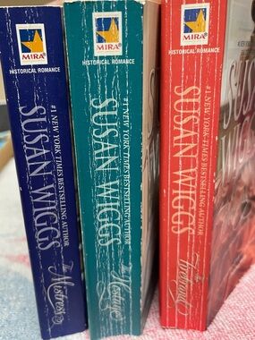 Susan Wiggs 3 Paperback Book Set “The Chicago Fire Trilogy”
